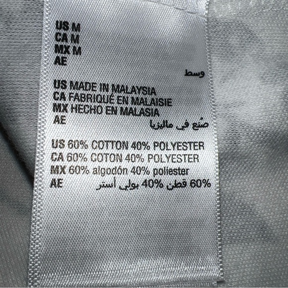 Style & Co Women's Sz M Cotton-Blend T-Shirt Blouse Short Sleeve Floral. - Picture 4 of 6